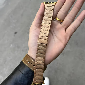 CarbonEdge™ – Premium Kohlefaser-Muster Armband für Apple Watch (38–49 mm) – Für Series 1–11, SE (1.–3. Gen.), Ultra, Ultra 2 & Ultra 3