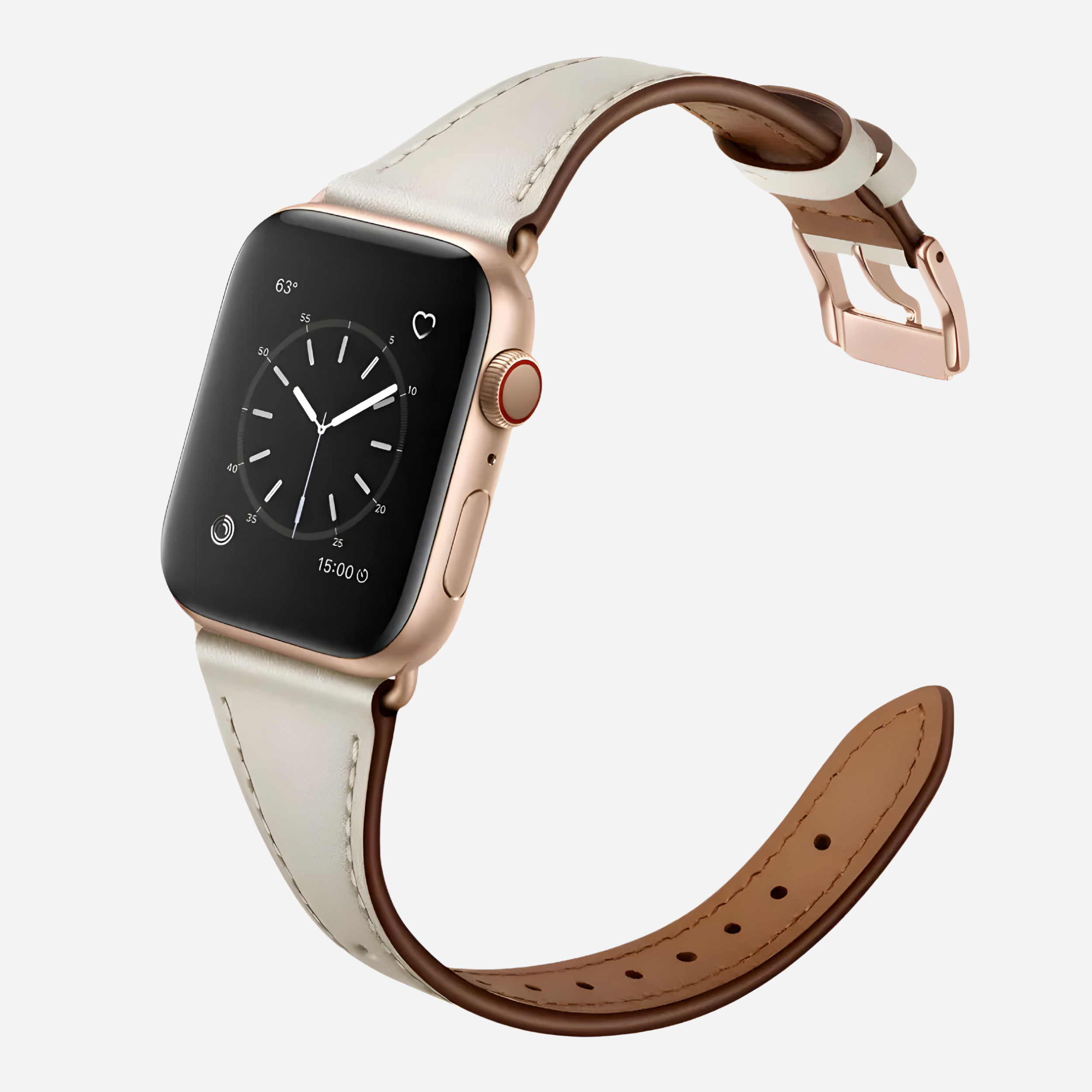 MillesTECband Apple Watch Lederarmband „Napoli" MillesTEC