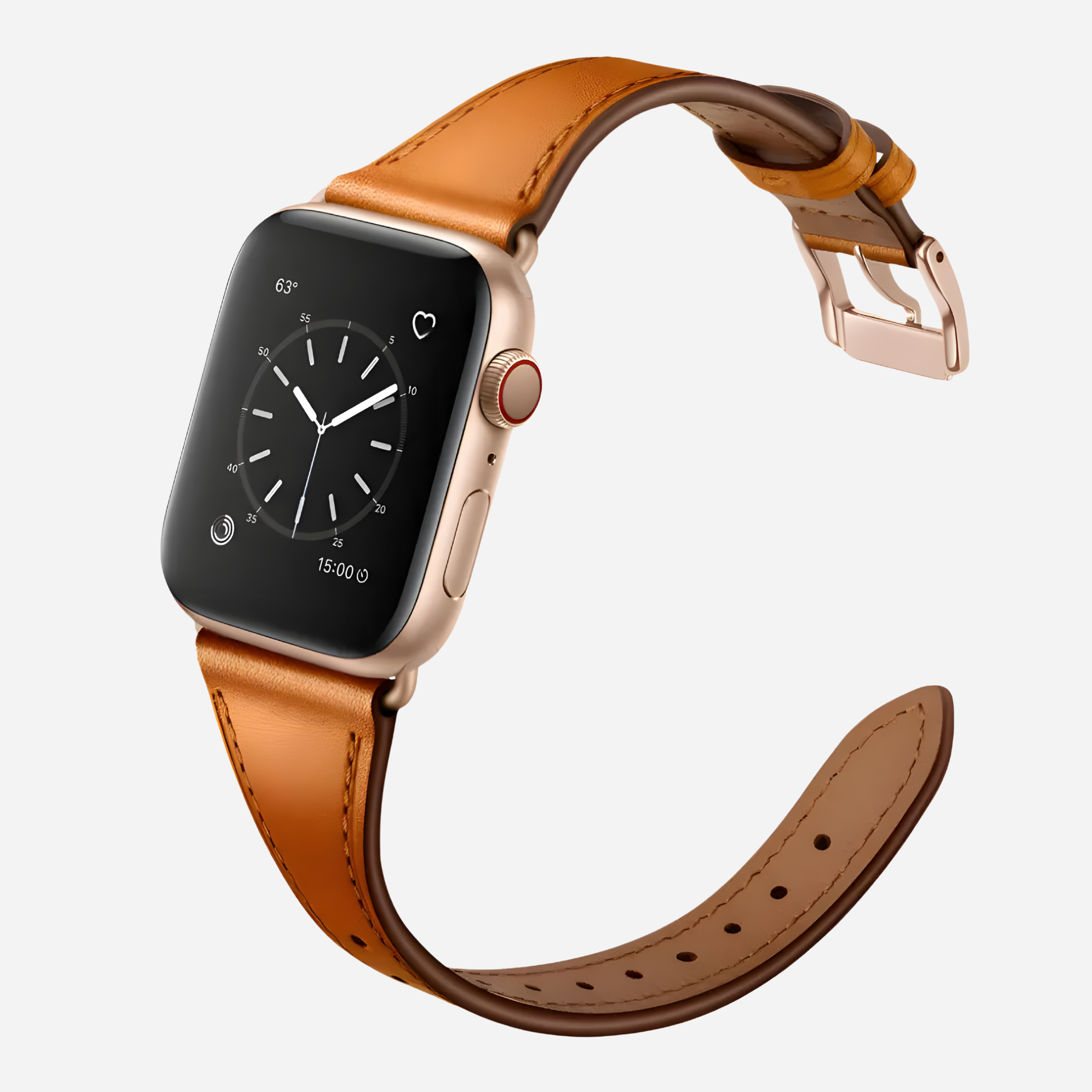 MillesTECband Apple Watch Lederarmband „Napoli" MillesTEC