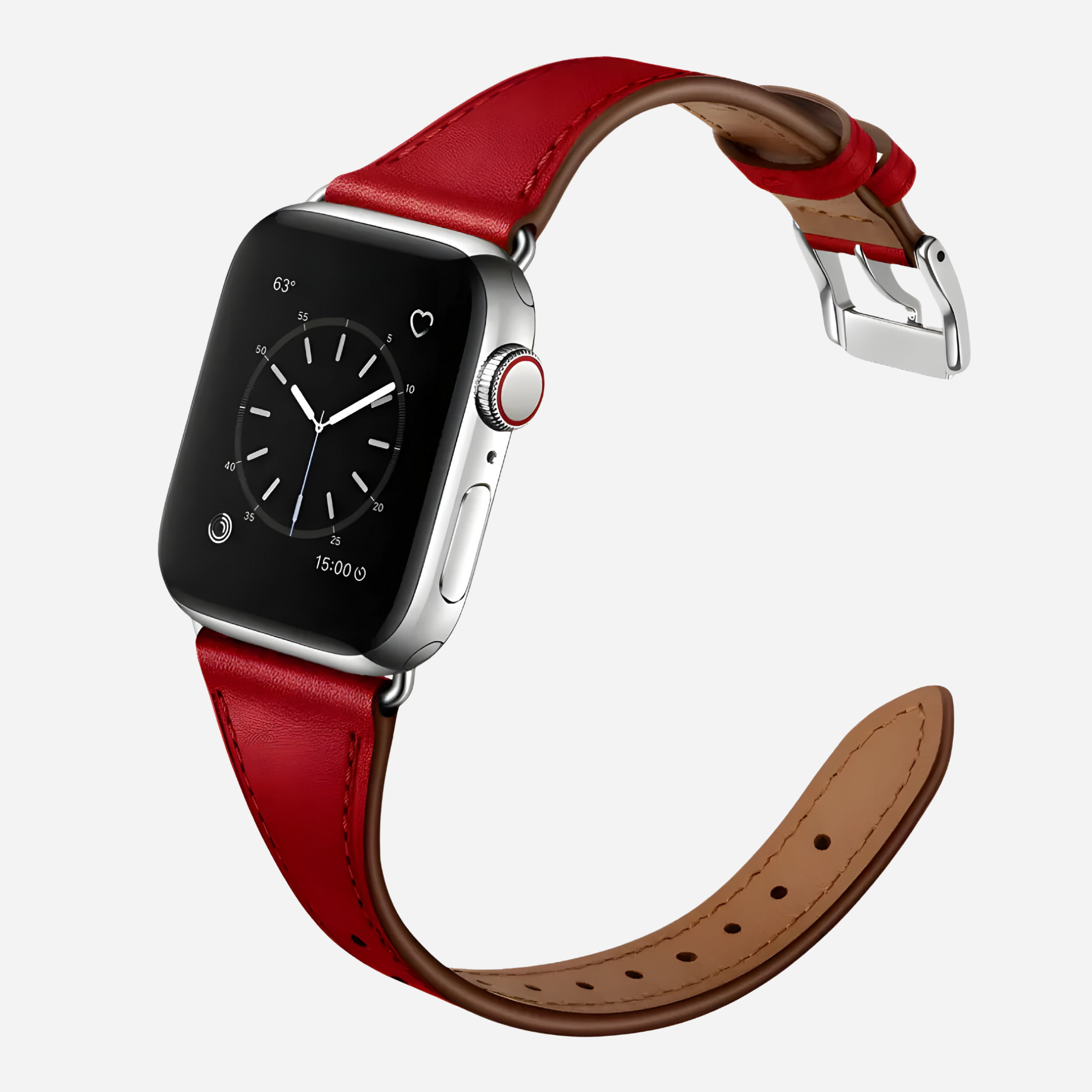 MillesTECband Apple Watch Lederarmband „Napoli" MillesTEC
