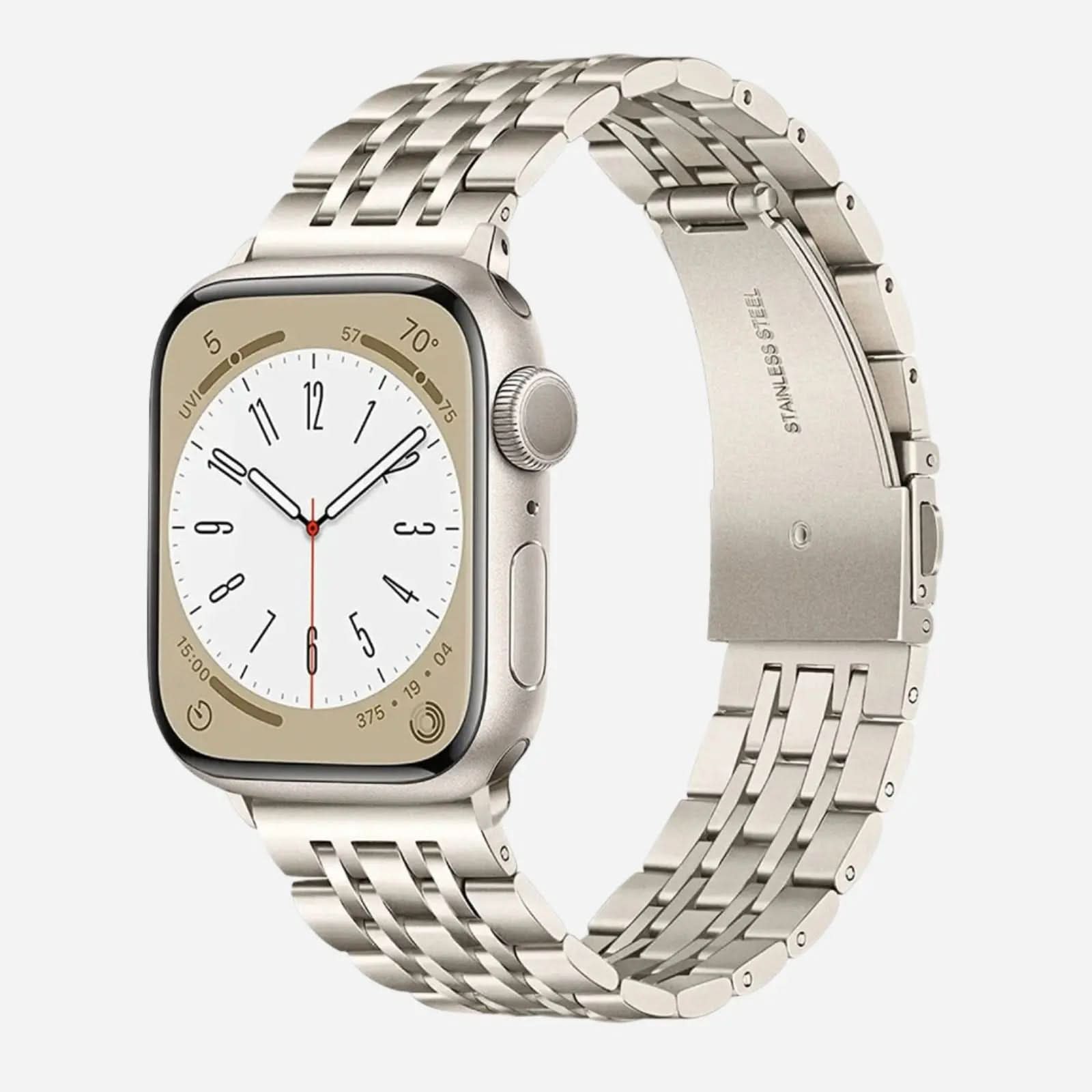 MillesTECband Apple Watch Gliederarmband "Ember" - MillesTEC