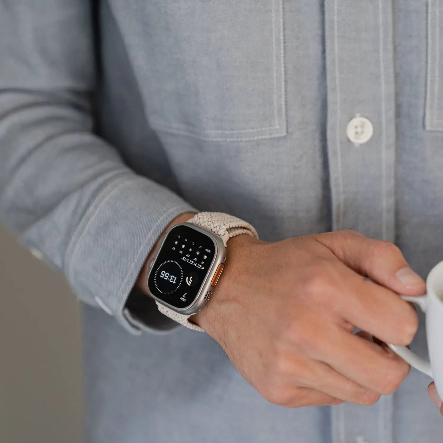 MillesTECband Apple Watch geflochtenes Flex Loop Armband MillesTEC