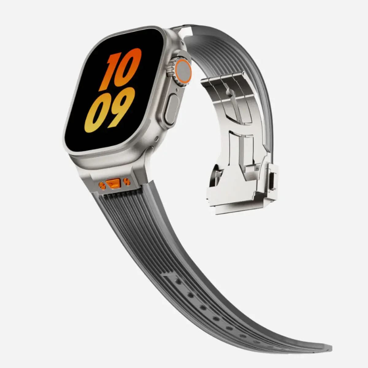 MillesTECband Apple Watch Silikonarmband „ICE“ - MillesTEC