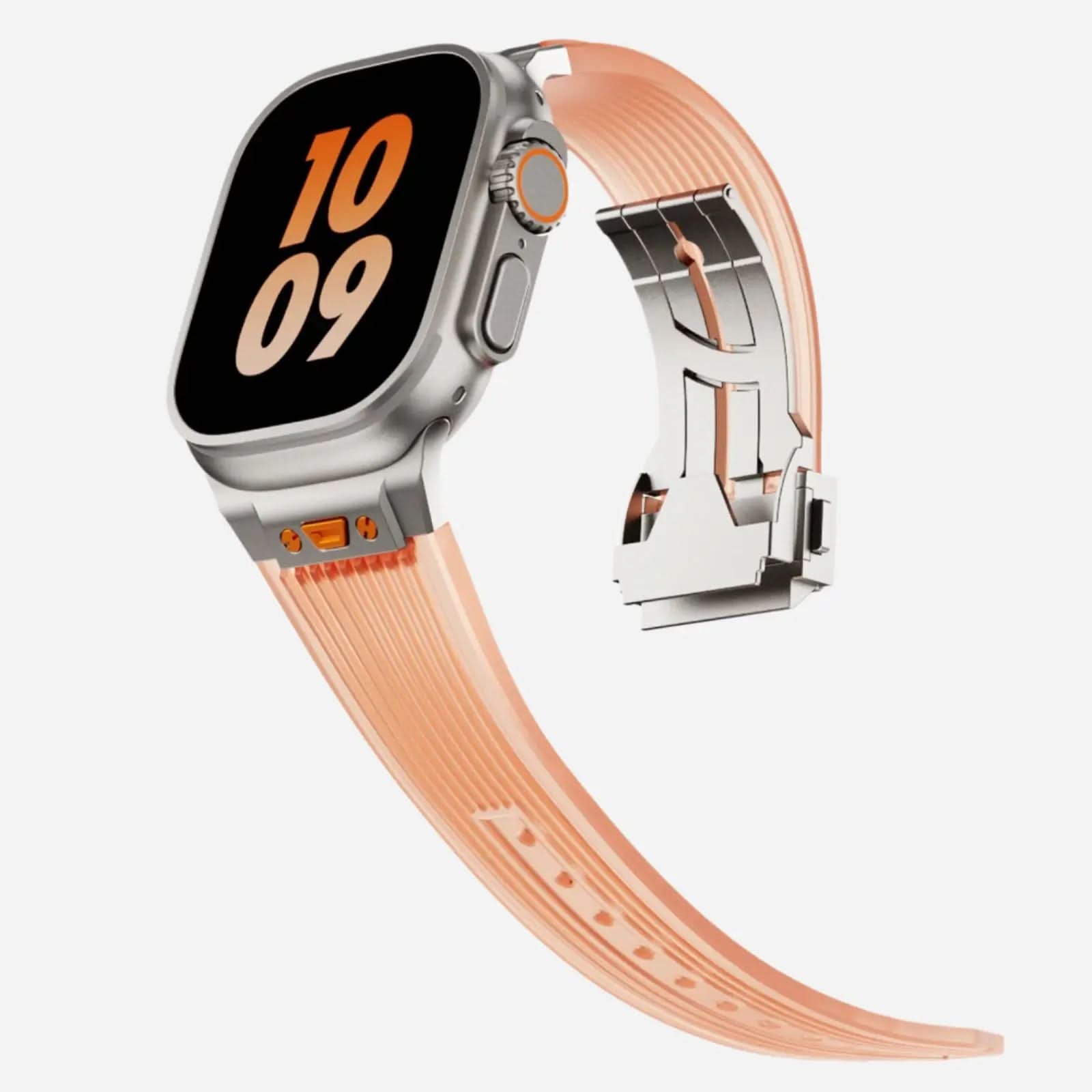MillesTECband Apple Watch Silikonarmband „ICE“ - MillesTEC