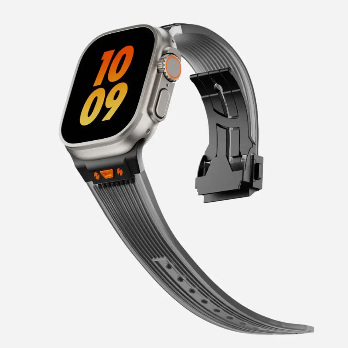 MillesTECband Apple Watch Silikonarmband „ICE“ - MillesTEC