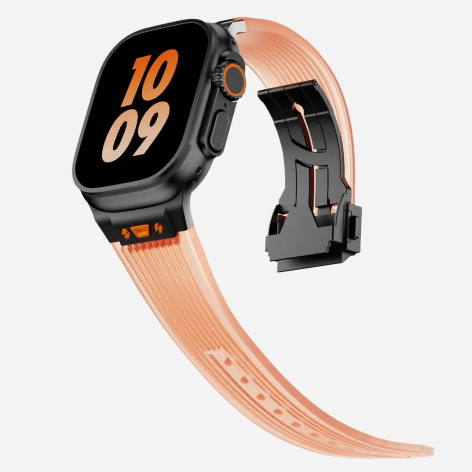 MillesTECband Apple Watch Silikonarmband „ICE“ - MillesTEC