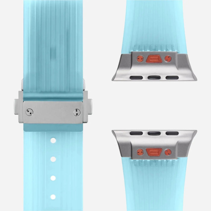 bandkult Apple Watch Silikonarmband „ICE“ – zweite Ansicht