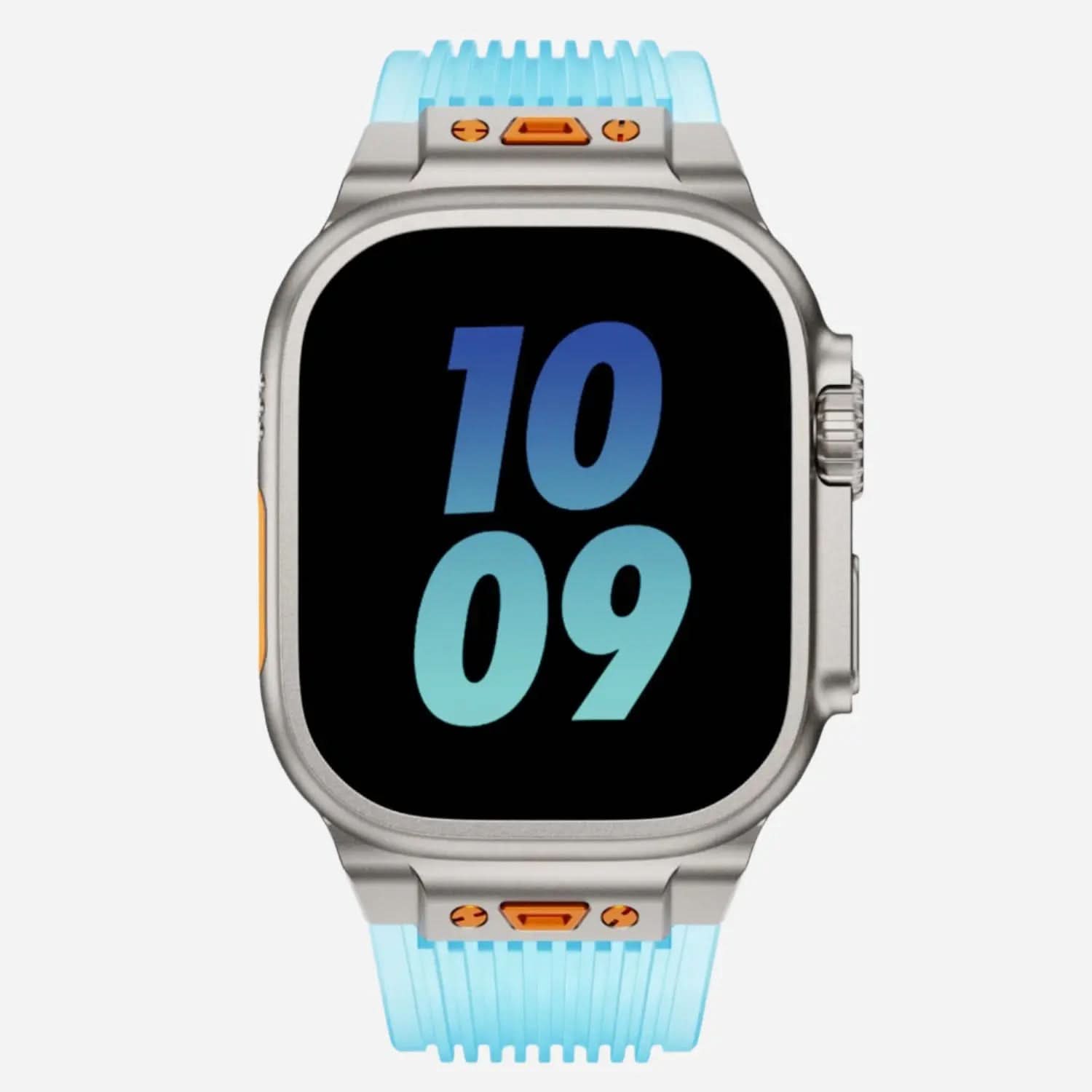 MillesTECband Apple Watch Silikonarmband „ICE“ - MillesTEC