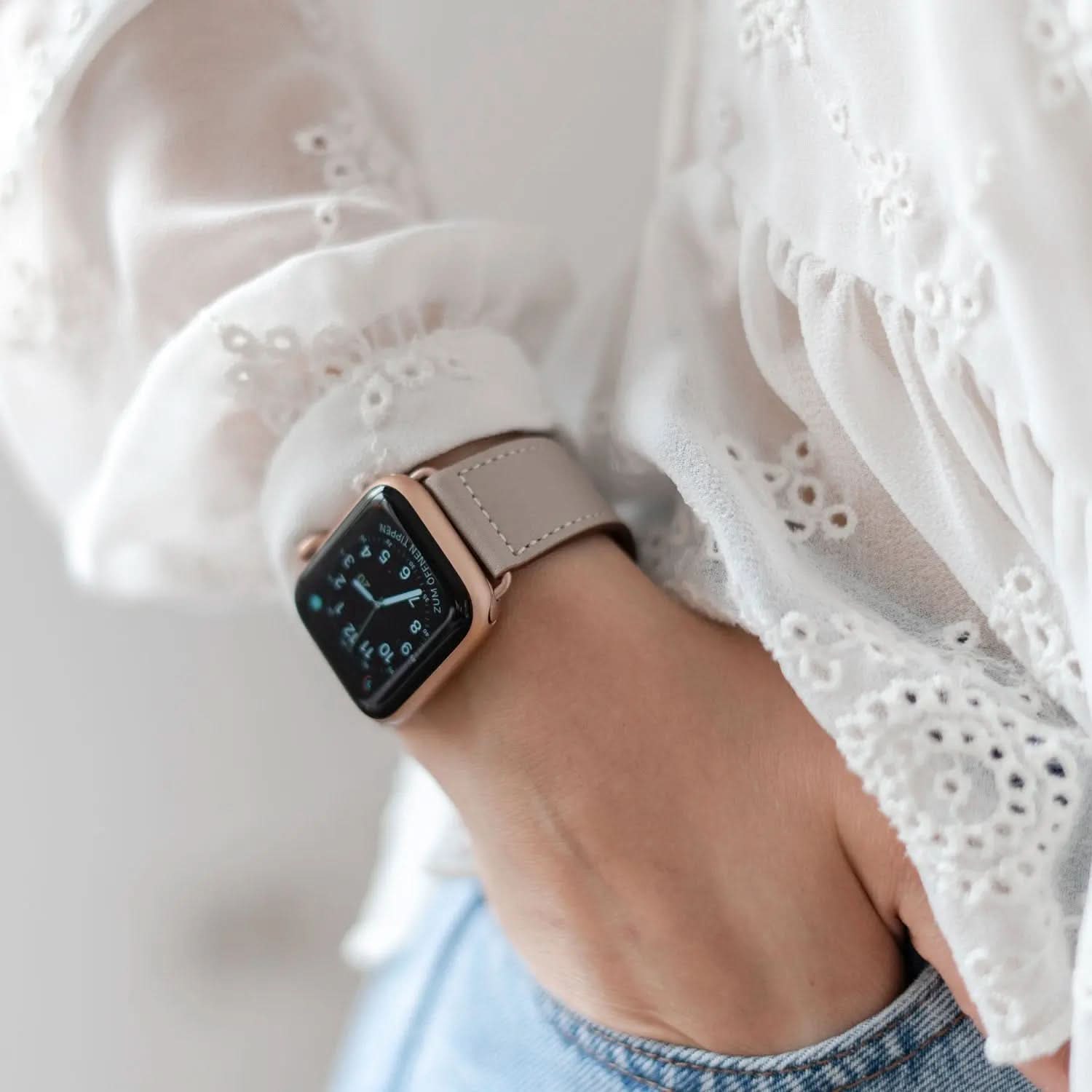 MillesTECband Apple Watch Lederarmband "Novus" MillesTEC