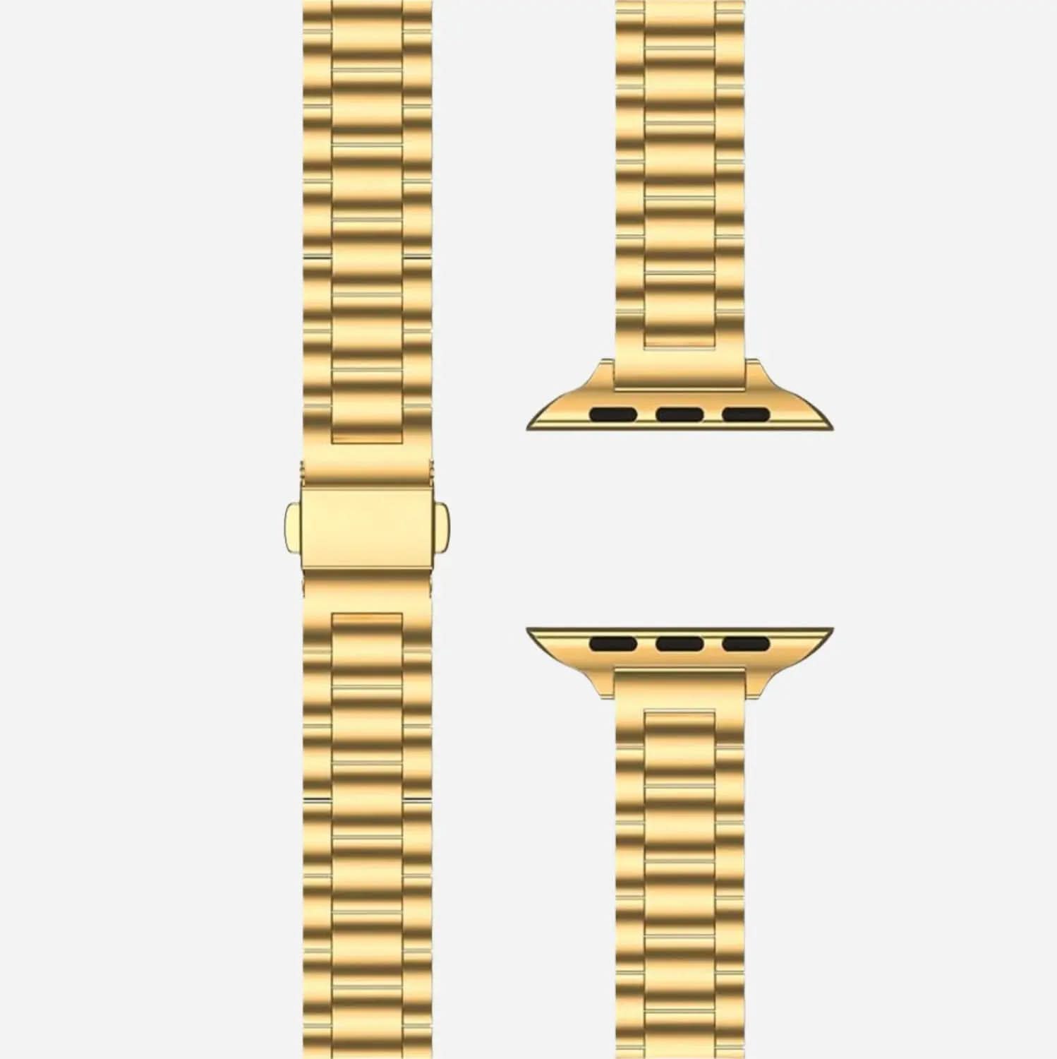 MillesTECband Apple Watch Gliederarmband "Arctica" - Slim MillesTEC