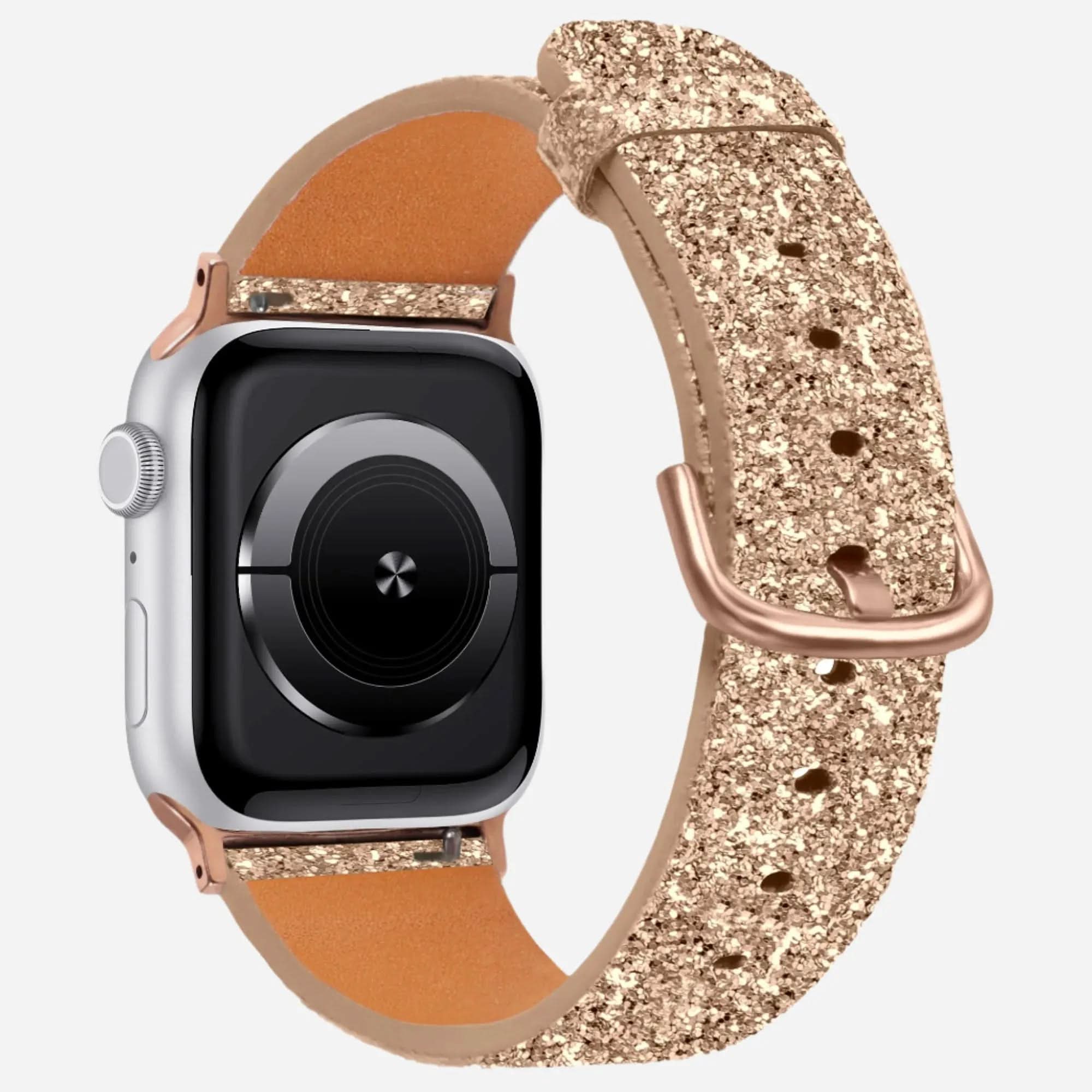 MillesTECband Apple Watch Glitzerarmband "Oasis" - MillesTEC