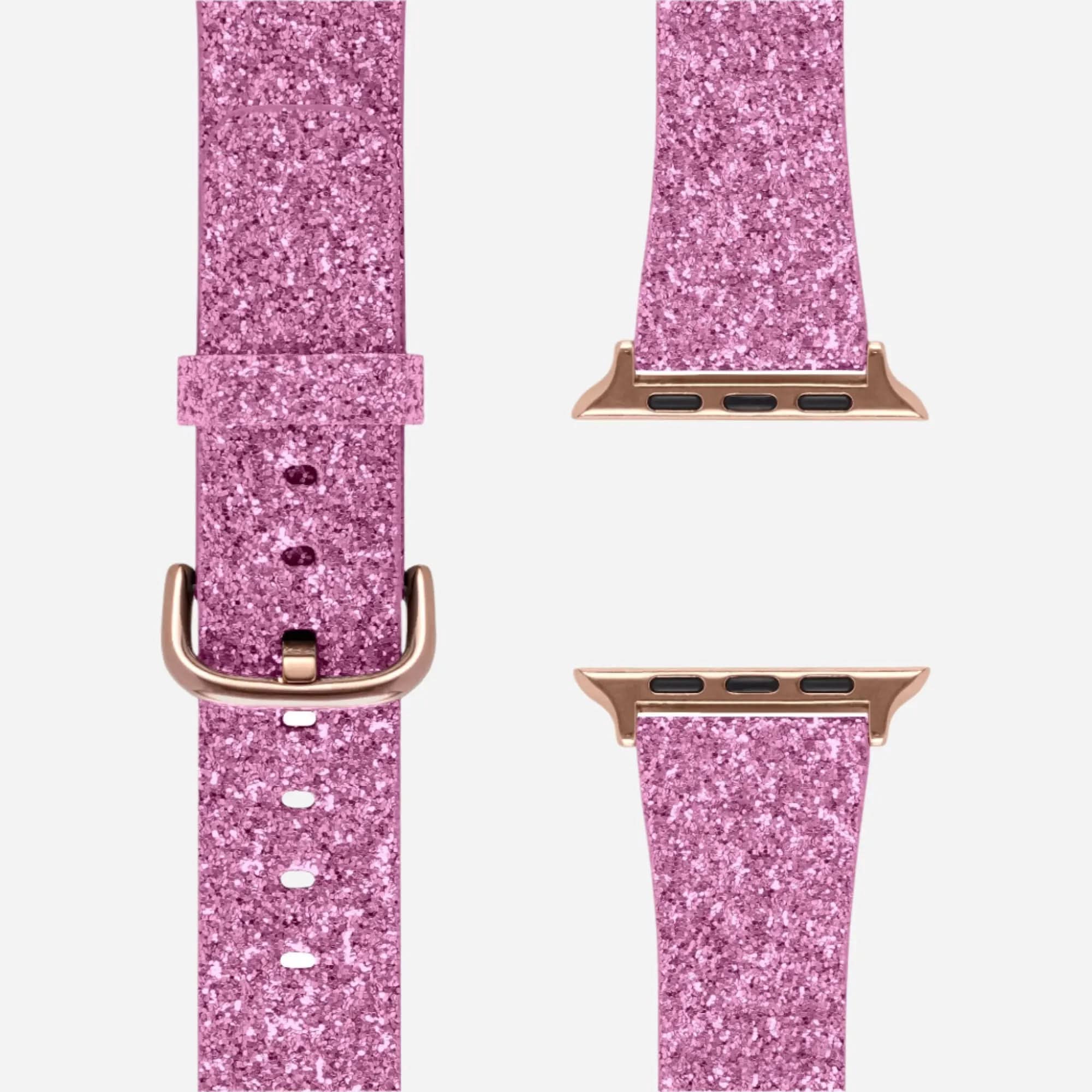 MillesTECband Apple Watch Glitzerarmband "Oasis" - MillesTEC