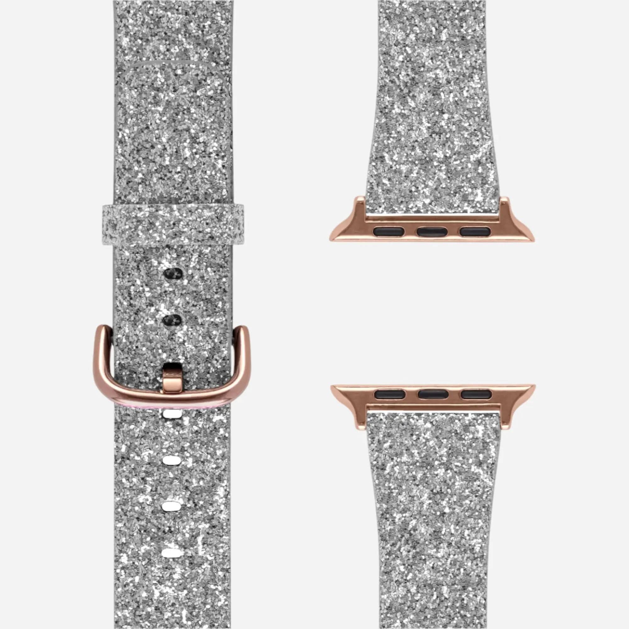 MillesTECband Apple Watch Glitzerarmband "Oasis" - MillesTEC