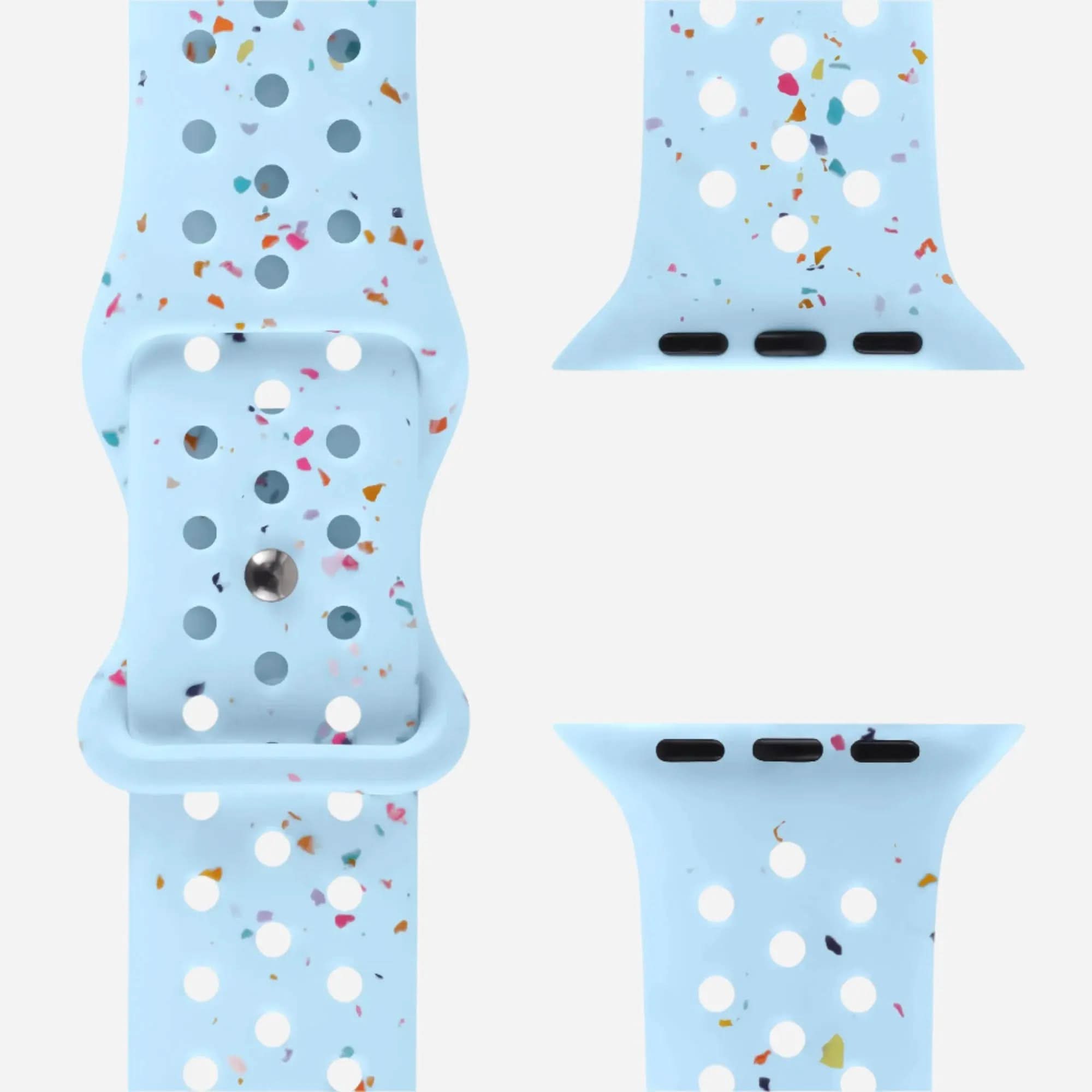 MillesTECband Apple Watch silicone wristband "Carnival" MillesTEC
