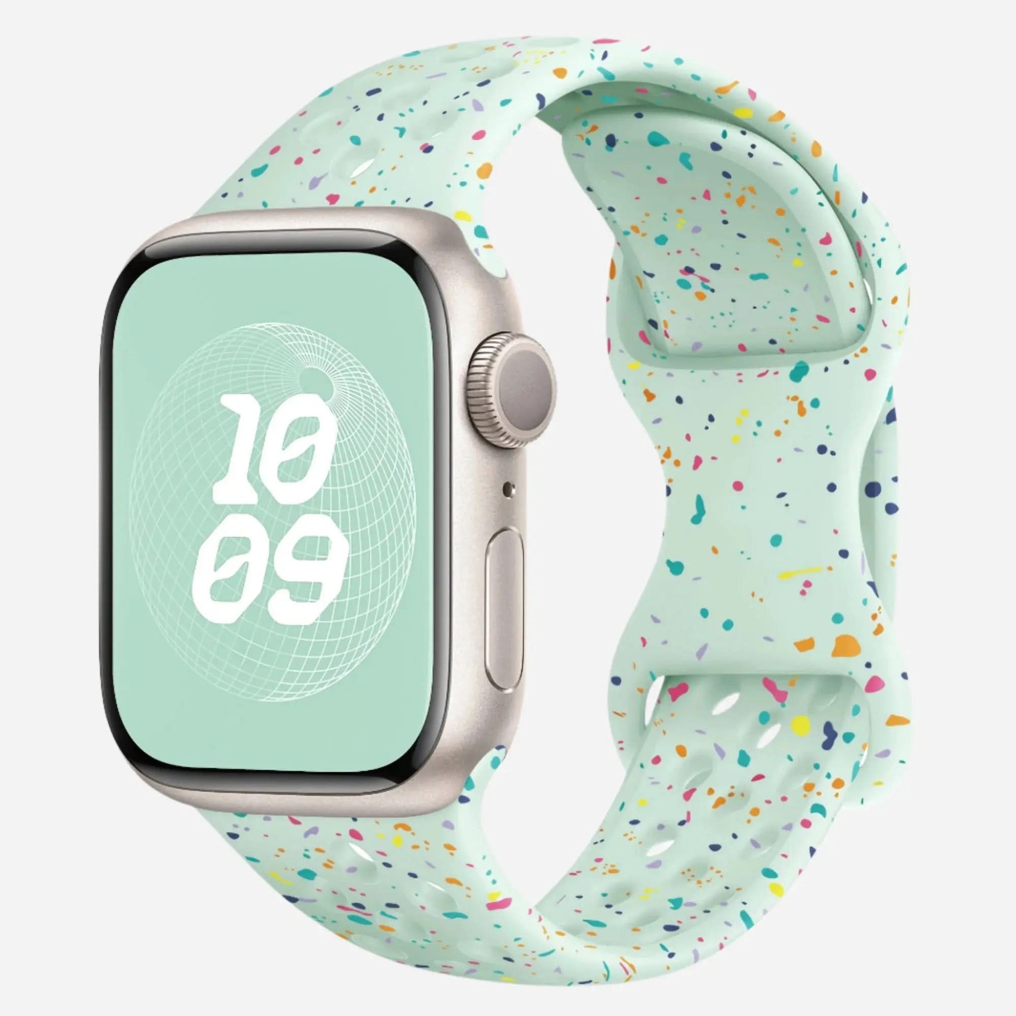 MillesTECband Apple Watch silicone wristband "Carnival" MillesTEC