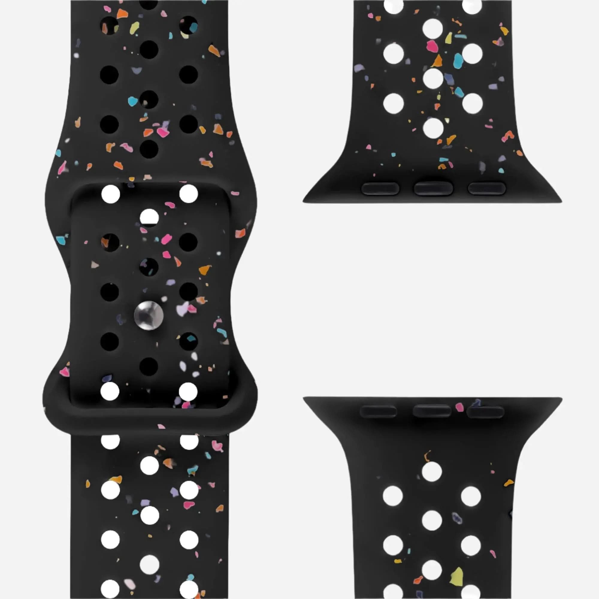 MillesTECband Apple Watch silicone wristband "Carnival" MillesTEC
