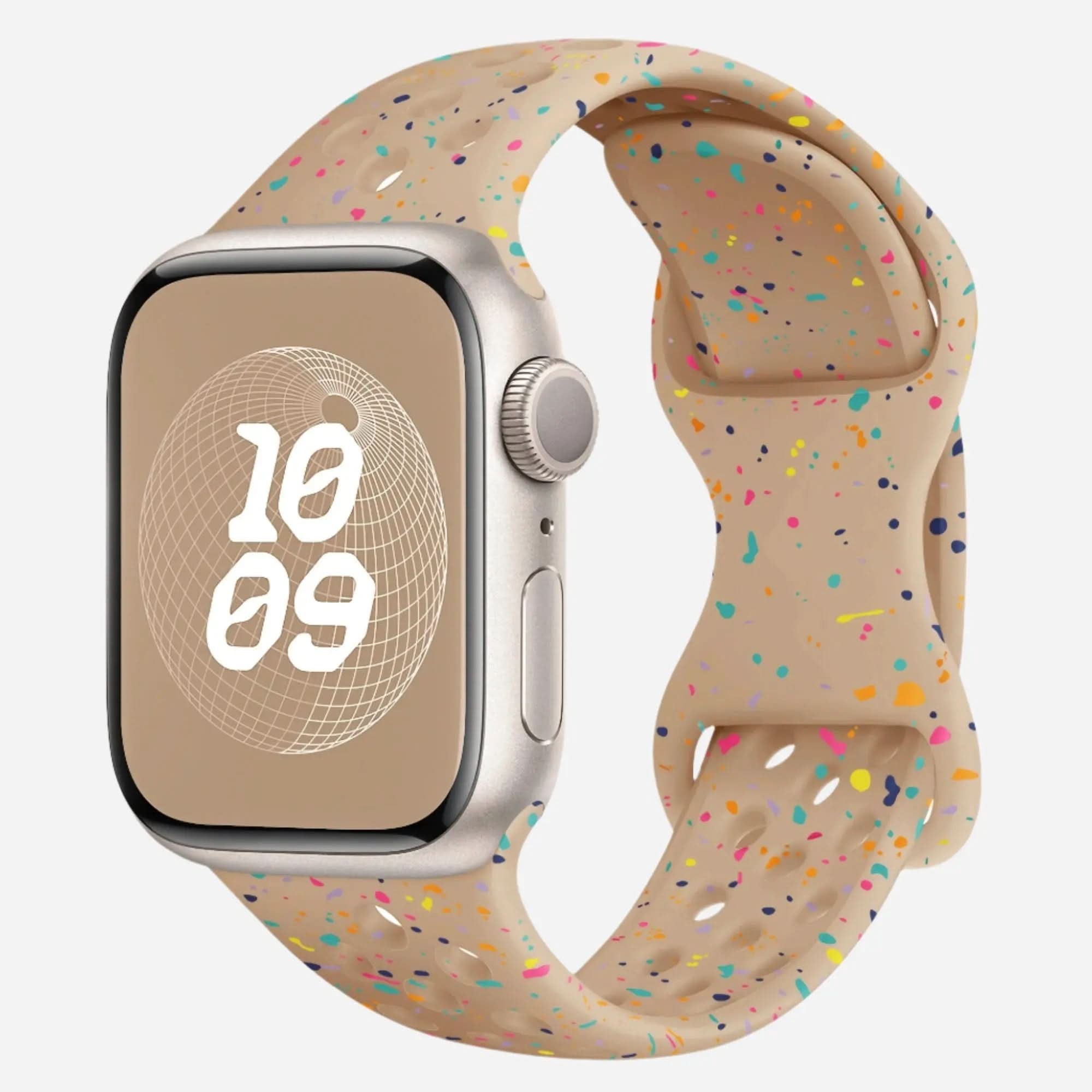 MillesTECband Apple Watch silicone wristband "Carnival" MillesTEC