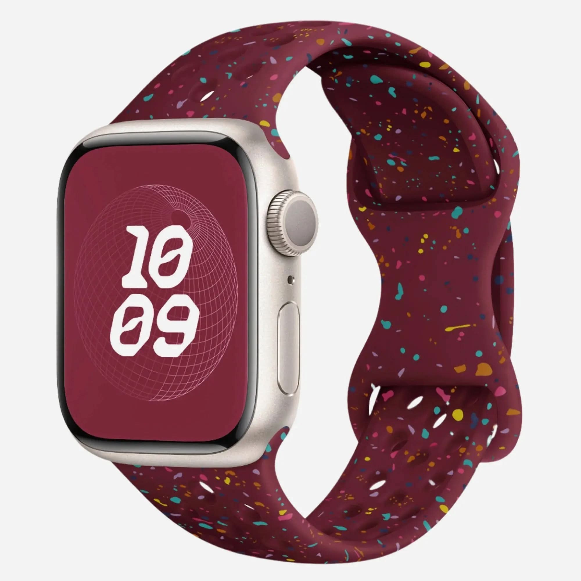 MillesTECband Apple Watch silicone wristband "Carnival" MillesTEC