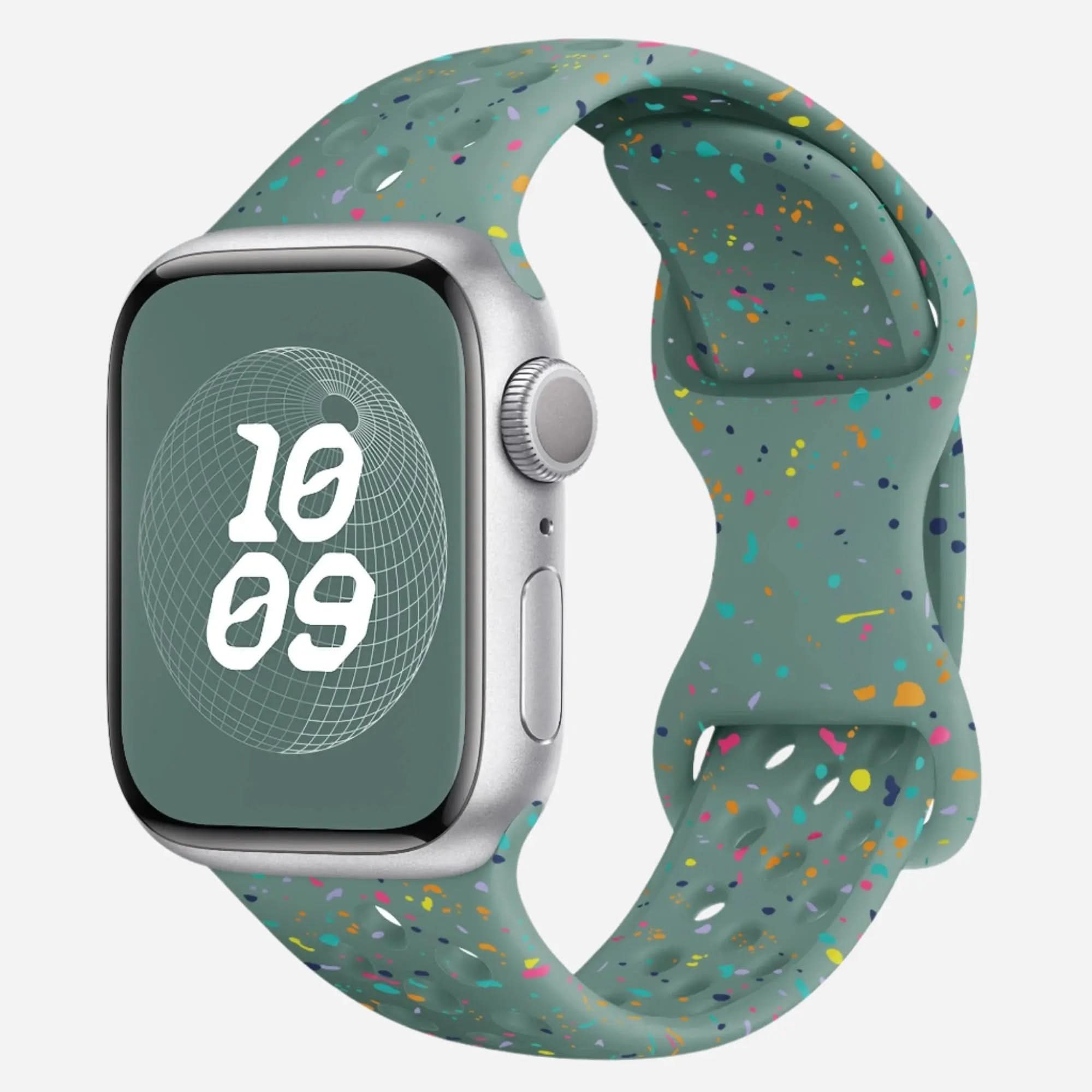 MillesTECband Apple Watch silicone wristband "Carnival" MillesTEC