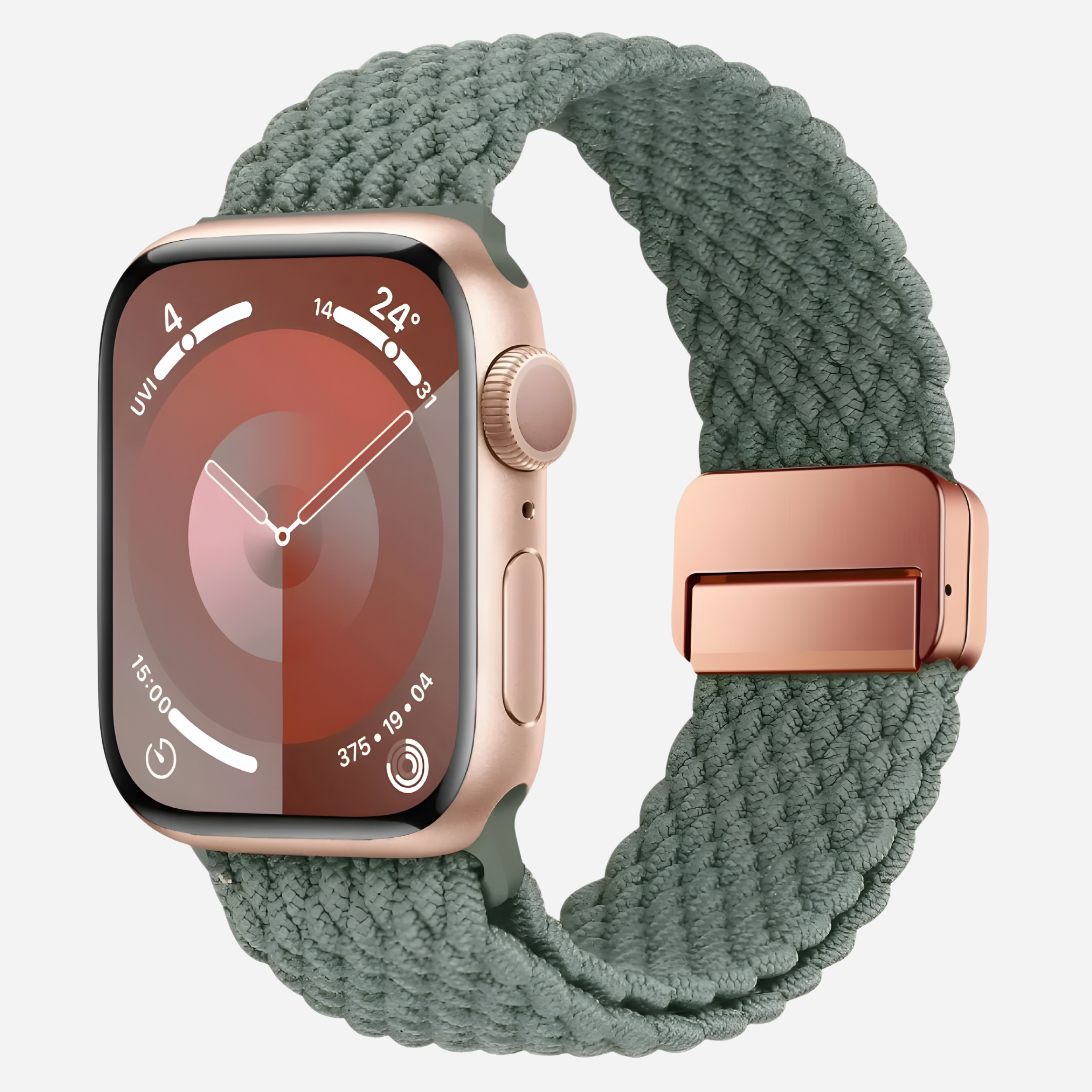 MillesTECband Geflochtenes Apple Watch Armband "Casual" mit Magnetverschluss MillesTEC