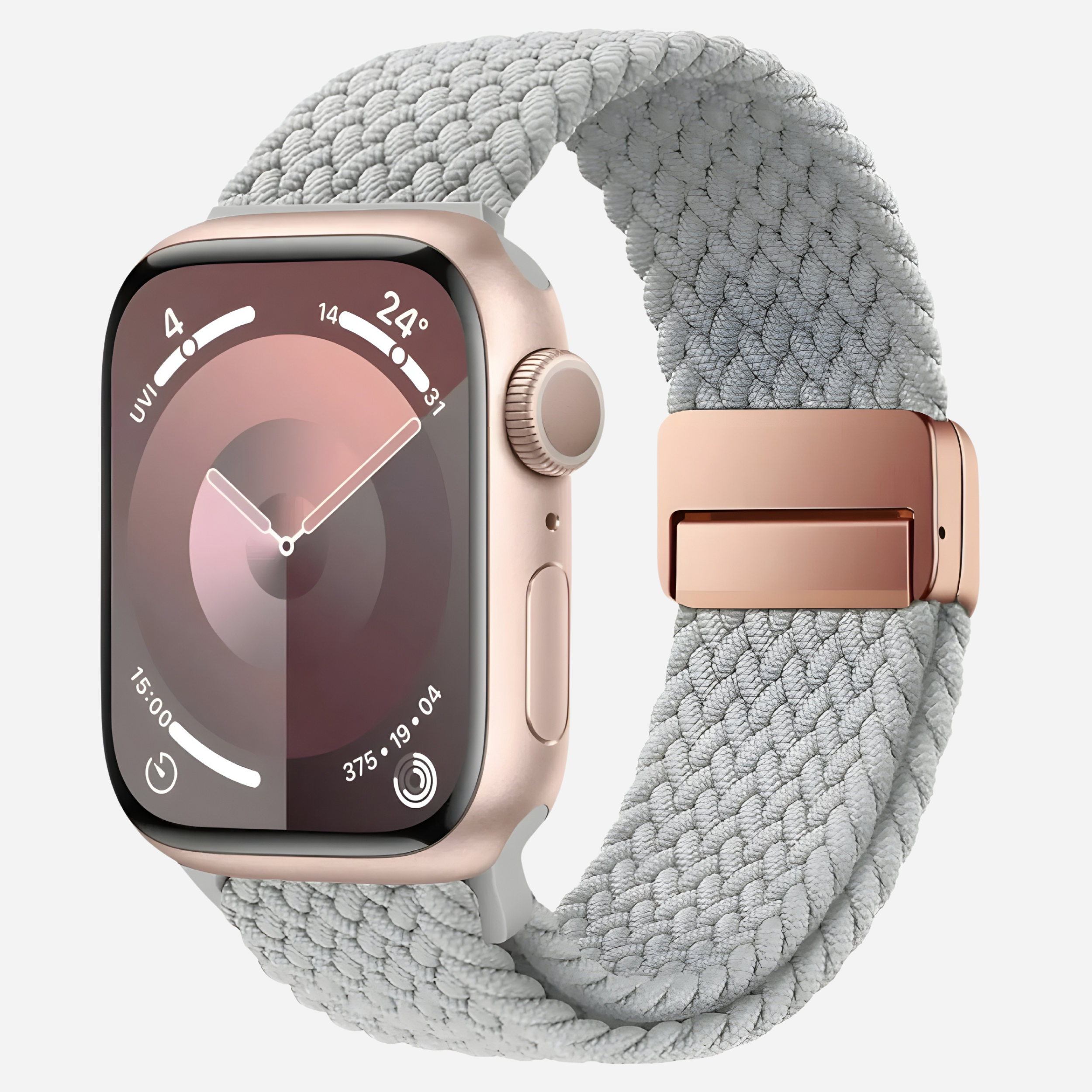 MillesTECband Geflochtenes Apple Watch Armband "Casual" mit Magnetverschluss MillesTEC