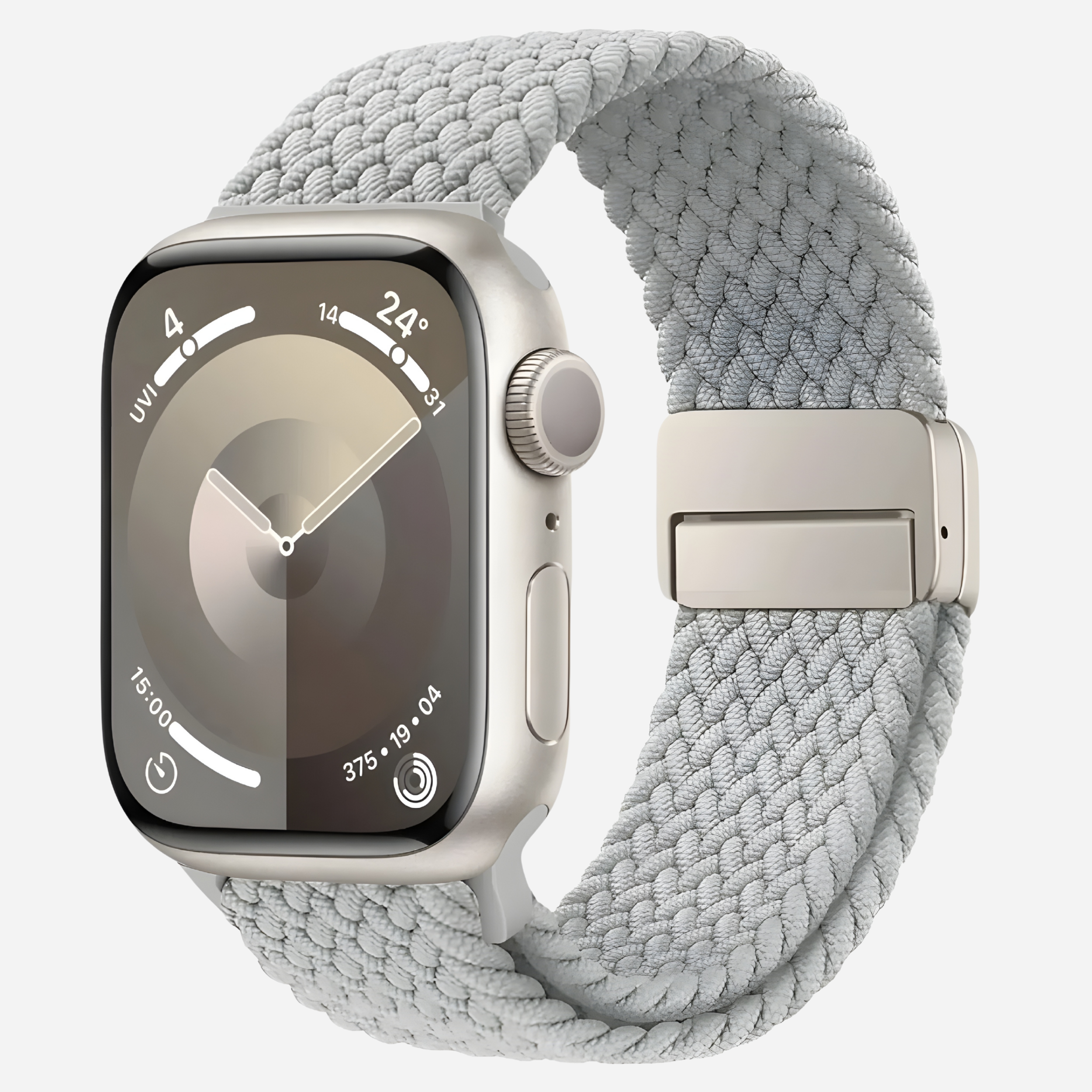 MillesTECband Geflochtenes Apple Watch Armband "Casual" mit Magnetverschluss MillesTEC