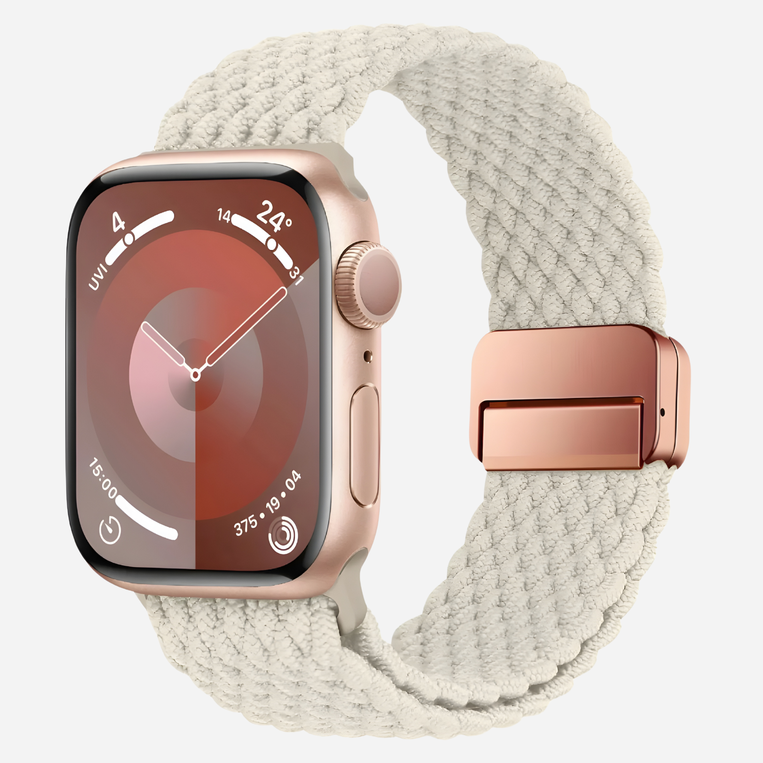 MillesTECband Geflochtenes Apple Watch Armband "Casual" mit Magnetverschluss MillesTEC
