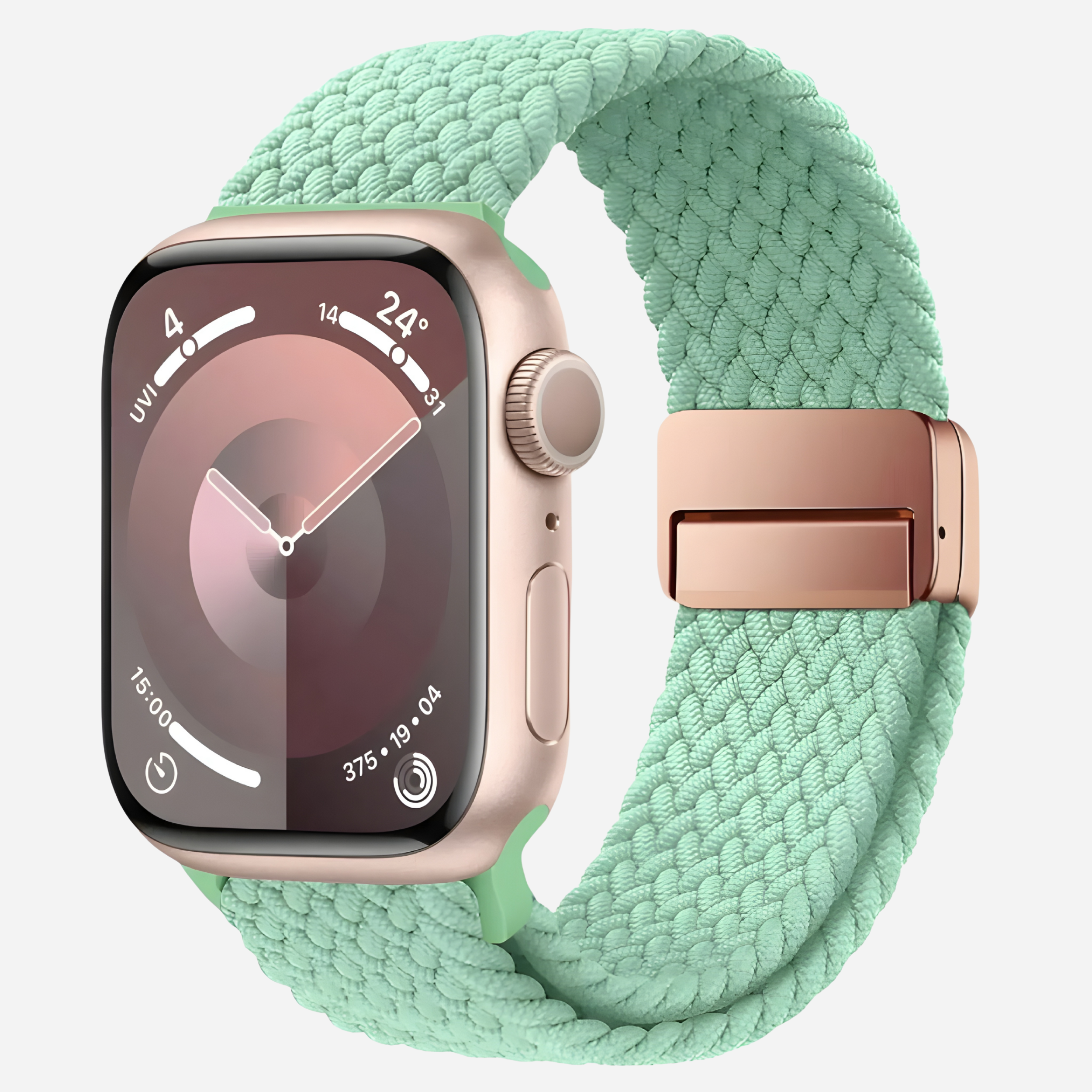 MillesTECband Geflochtenes Apple Watch Armband "Casual" mit Magnetverschluss MillesTEC