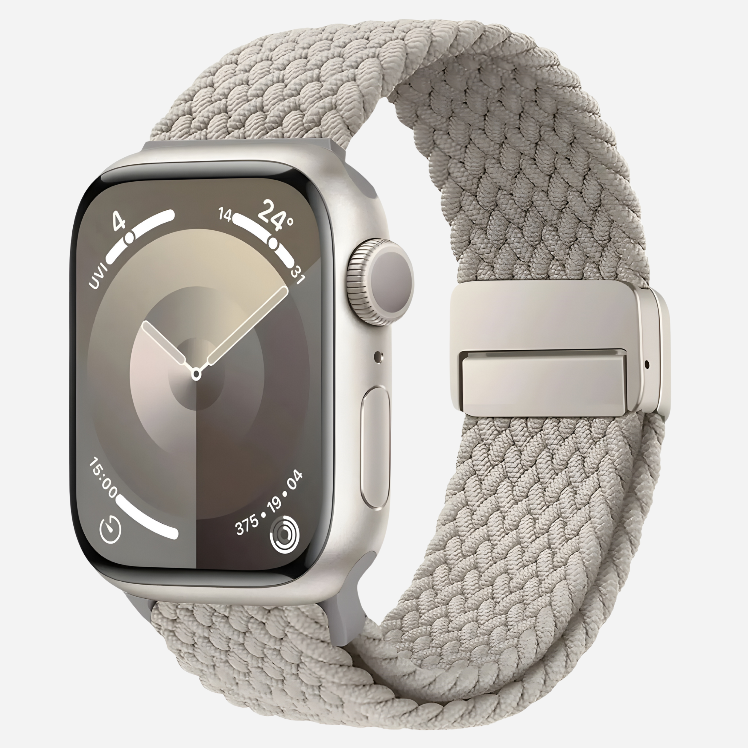 MillesTECband Geflochtenes Apple Watch Armband "Casual" mit Magnetverschluss MillesTEC