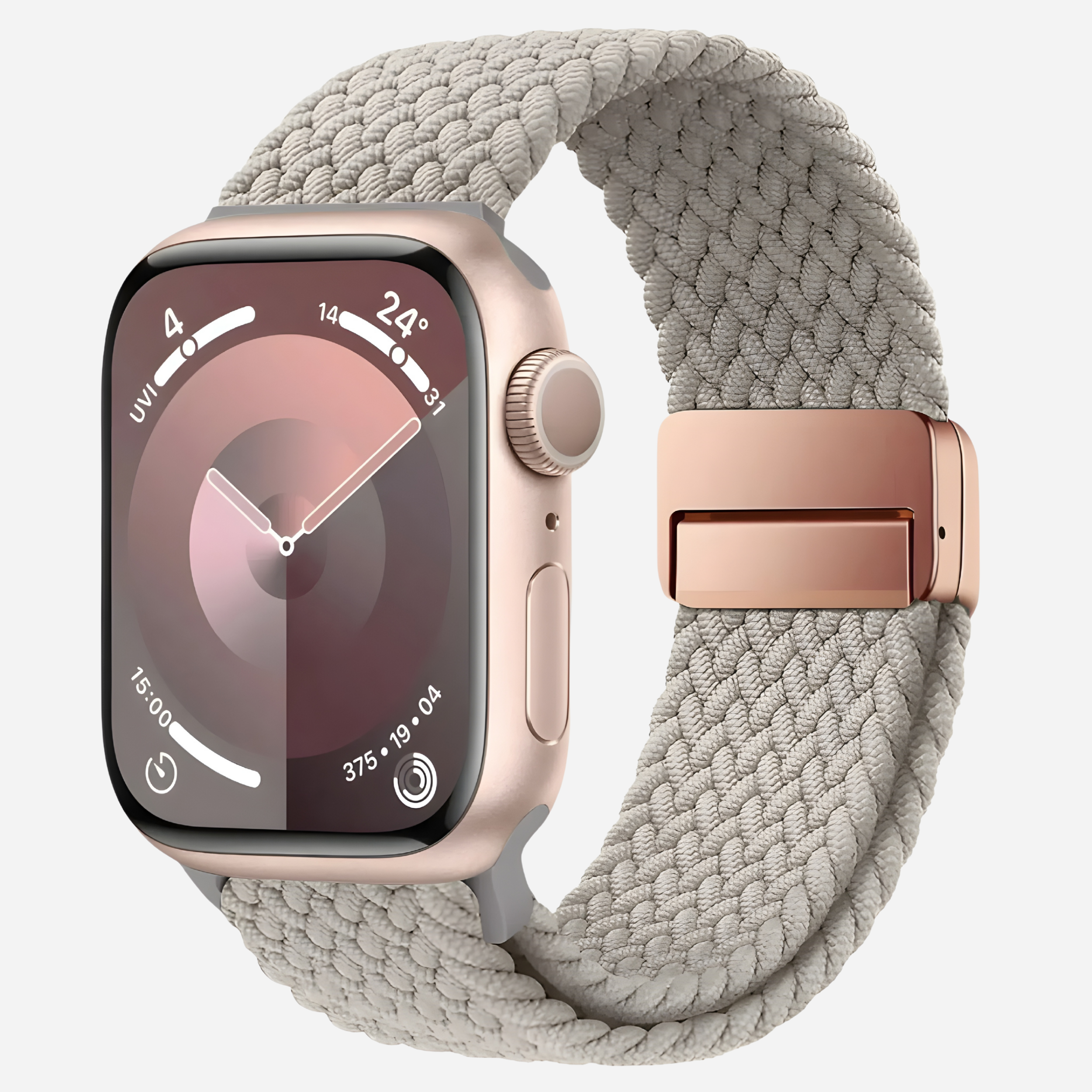 MillesTECband Geflochtenes Apple Watch Armband "Casual" mit Magnetverschluss MillesTEC