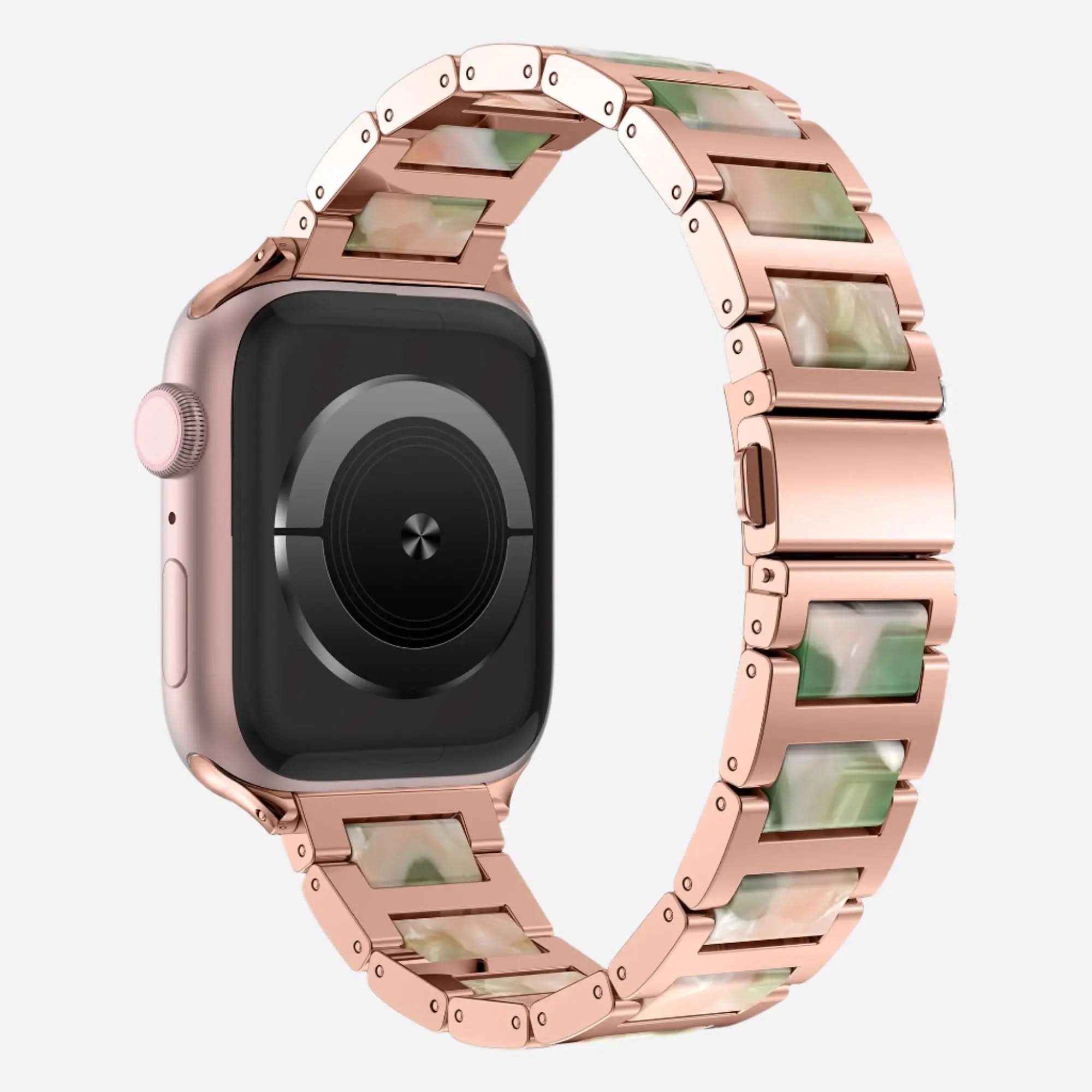 MillesTECband Apple Watch Gliederarmband "Granit" - MillesTEC