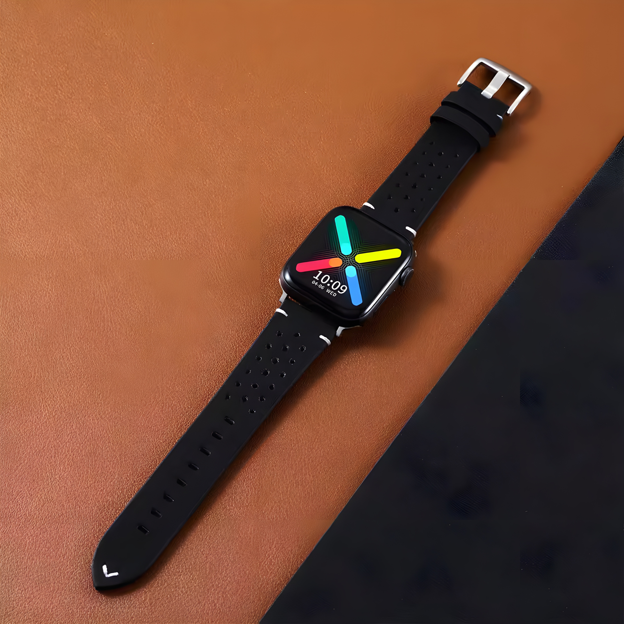 bandkult-AeroStrap_Lederarmband_f_r_Apple_Watch_Sportlich_Atmungsaktiv_Verschiedene_Farben_38_49_mm_-2
