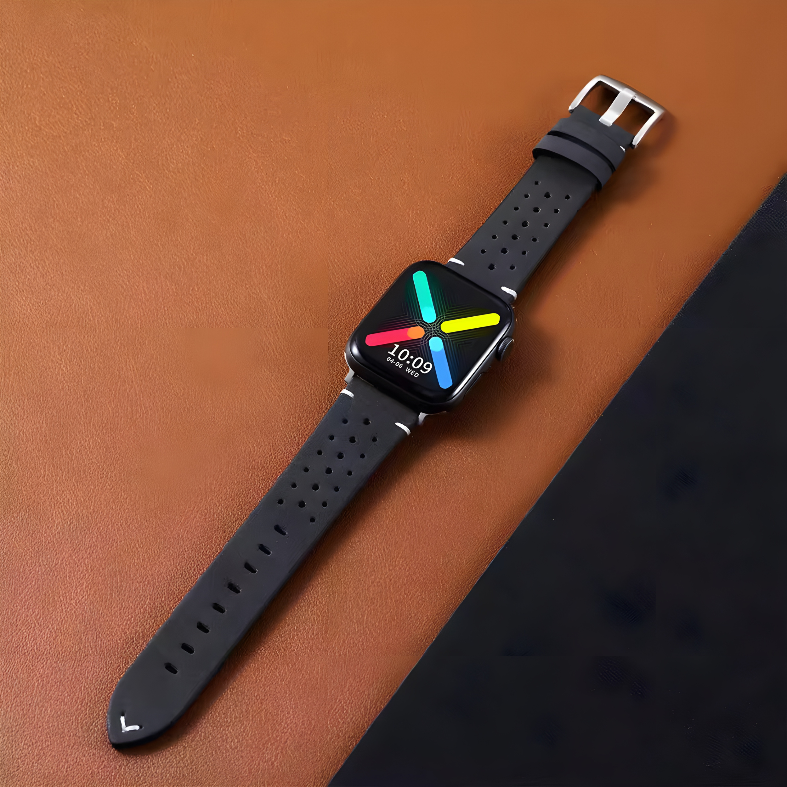 bandkult-AeroStrap_Lederarmband_f_r_Apple_Watch_Sportlich_Atmungsaktiv_Verschiedene_Farben_38_49_mm_-3