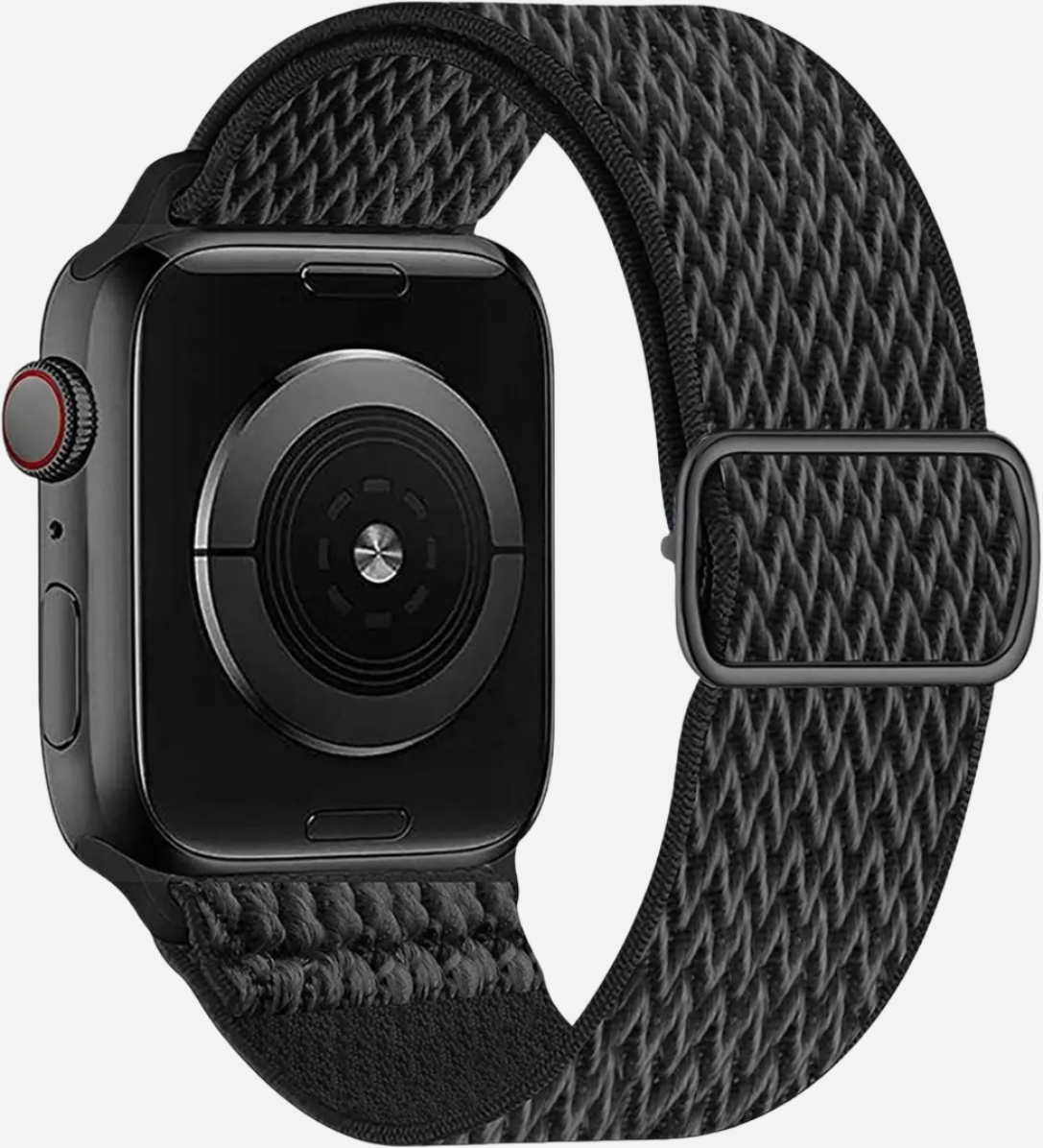 MillesTECband W Texture Nylon Apple Watch Armband Elastisches Band - 42/41/40/38 mm - Roségold MillesTEC