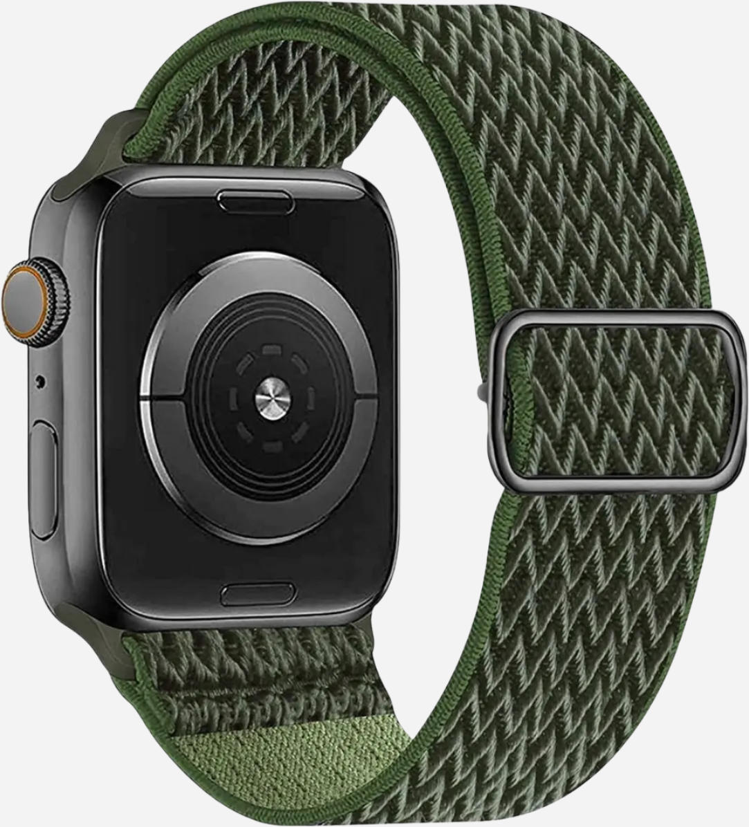 MillesTECband W Texture Nylon Apple Watch Armband Elastisches Band - 42/41/40/38 mm - Roségold MillesTEC