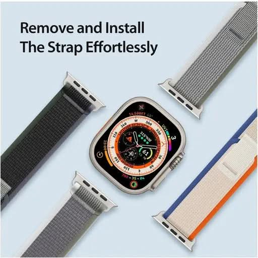 Dux Ducis YJ Nylon Apple Watch Armband Klettverschluss MillesTEC