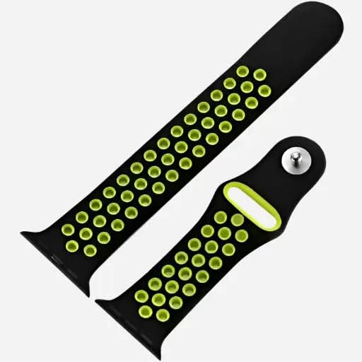 bandkult Sport Plus Silikon Apple Watch Armband Drückerschließe bandkult