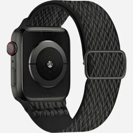 bandkult W Textuur Nylon Apple Watch Bandje Elastisch Bandje bandkult