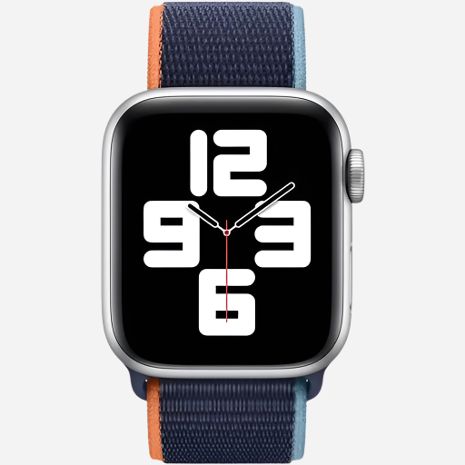 MillesTECband Woven Nylon Apple Watch Armband Klettverschluss MillesTEC