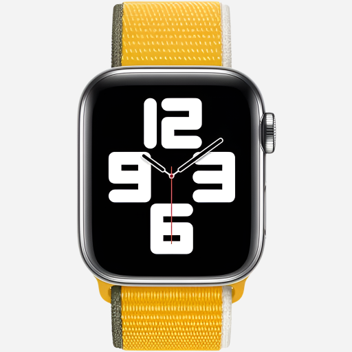 MillesTECband Woven Nylon Apple Watch Armband Klettverschluss MillesTEC
