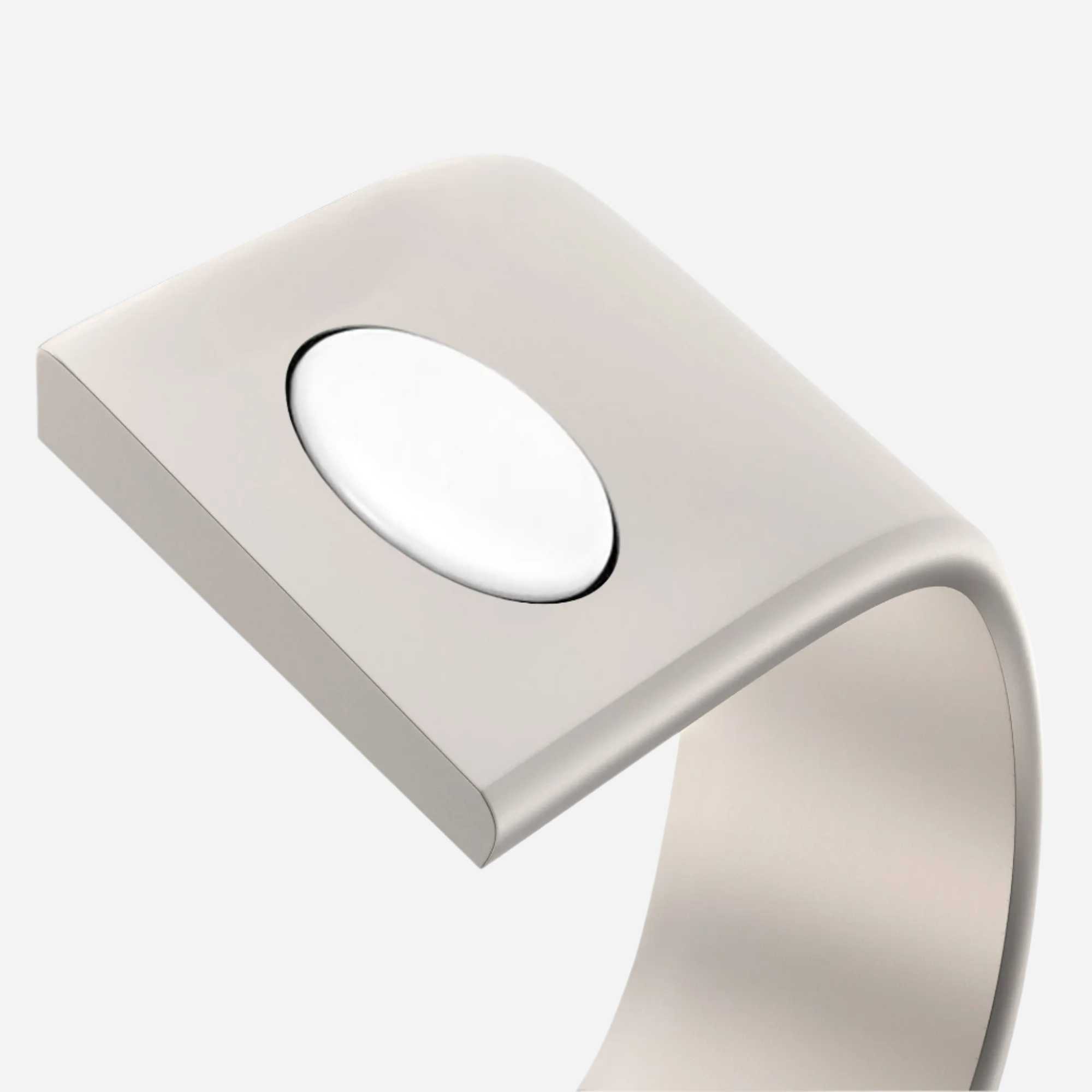 MillesTECband Aluminium Apple Watch Ultra Ständer - Titanfarben - MillesTEC