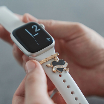 bandkult Apple Watch Charms "Amor" - Gold – zweite Ansicht