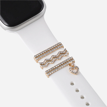 bandkult Apple Watch Charms "Hanging Heart" - Gold