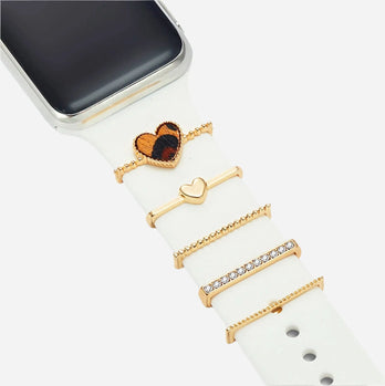 bandkult Apple Watch Charms "Heart" - Gold