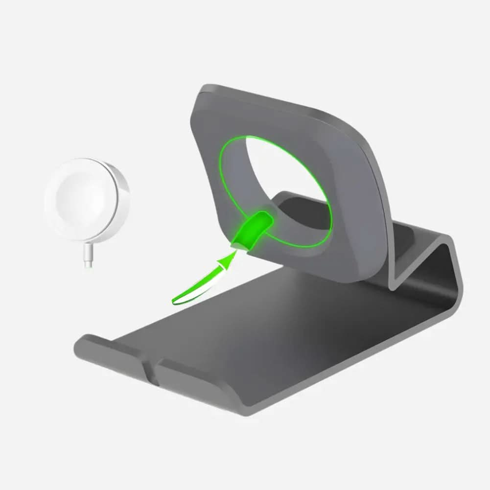 MillesTECband Apple Watch Ladestation aus Aluminium - Space Grau - MillesTEC