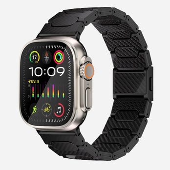bandkult Apple Watch Ultra Armband HURRICANE Karbon