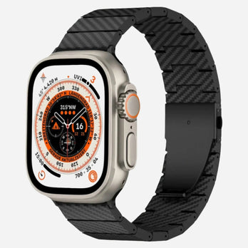 bandkult Apple Watch Ultra Armband Karbon