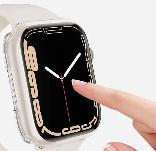MilesTEC Invisible Air Case für Apple Watch Series 9, 8 und 7 - 45 mm - MillesTEC