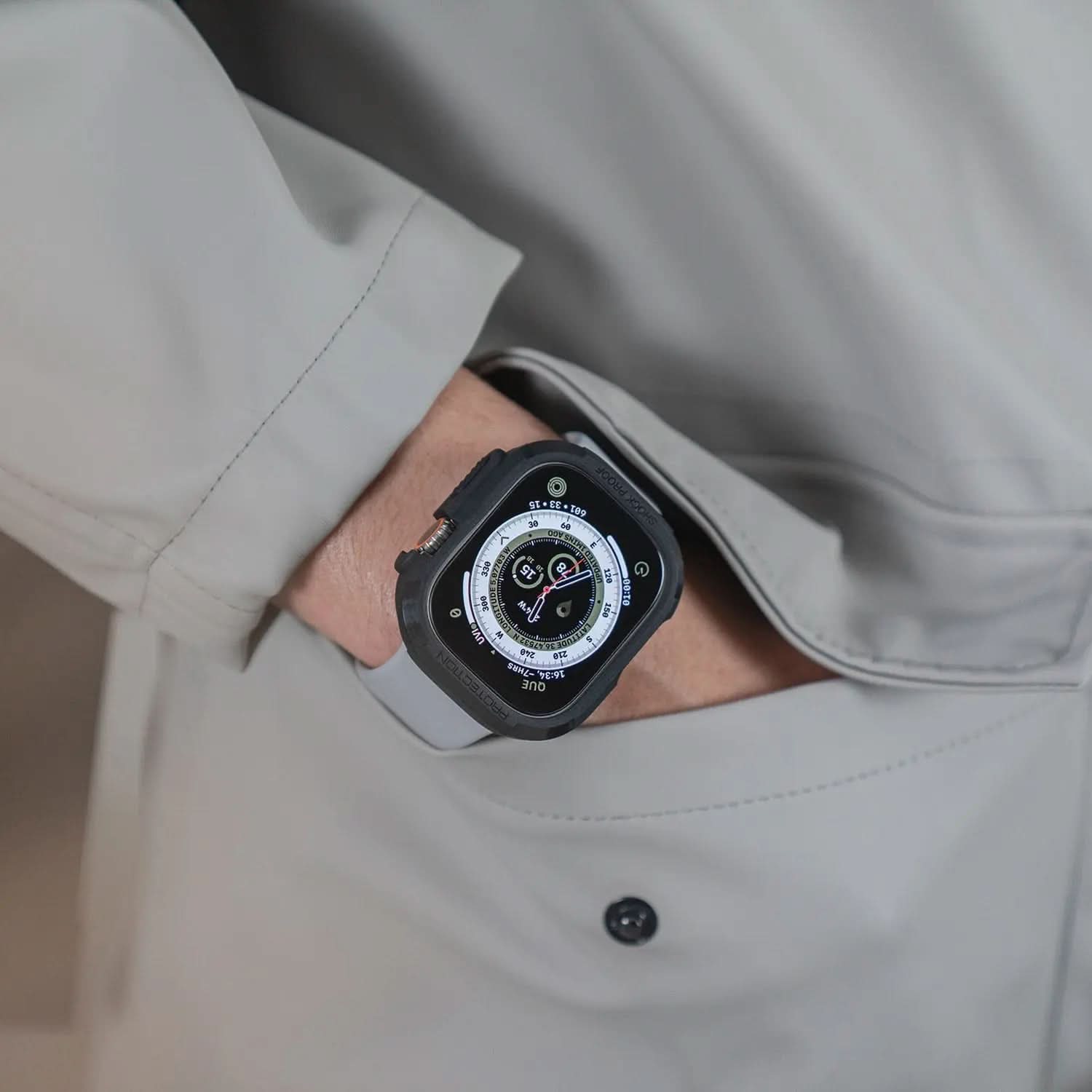 MillesTECband SHOCKPROOF Case für Apple Watch Ultra 49 mm - MillesTEC