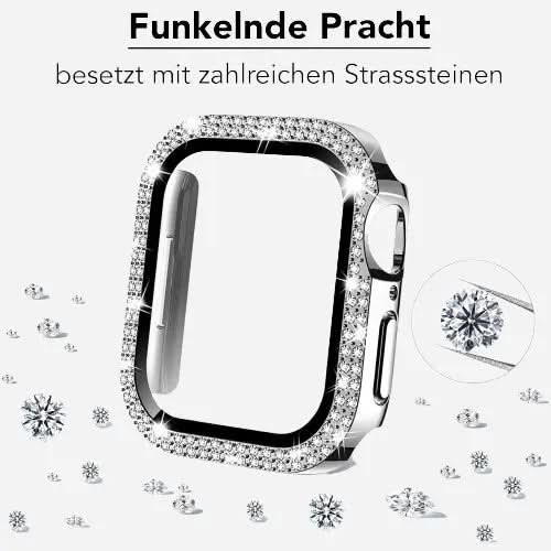 MillesTECband GLAMOUR Glitzerhülle für Apple Watch - MillesTEC